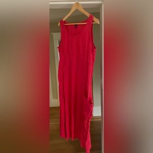 Eileen Fisher linen blend dress